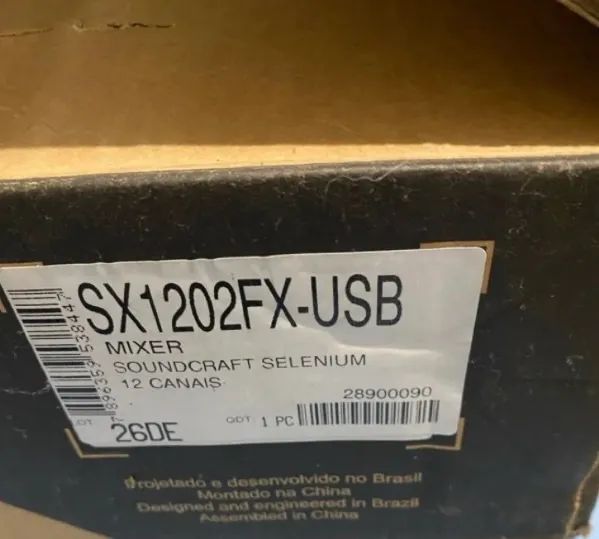 Mesa de Som Soundcraft 1202fx-USB - Foto 3