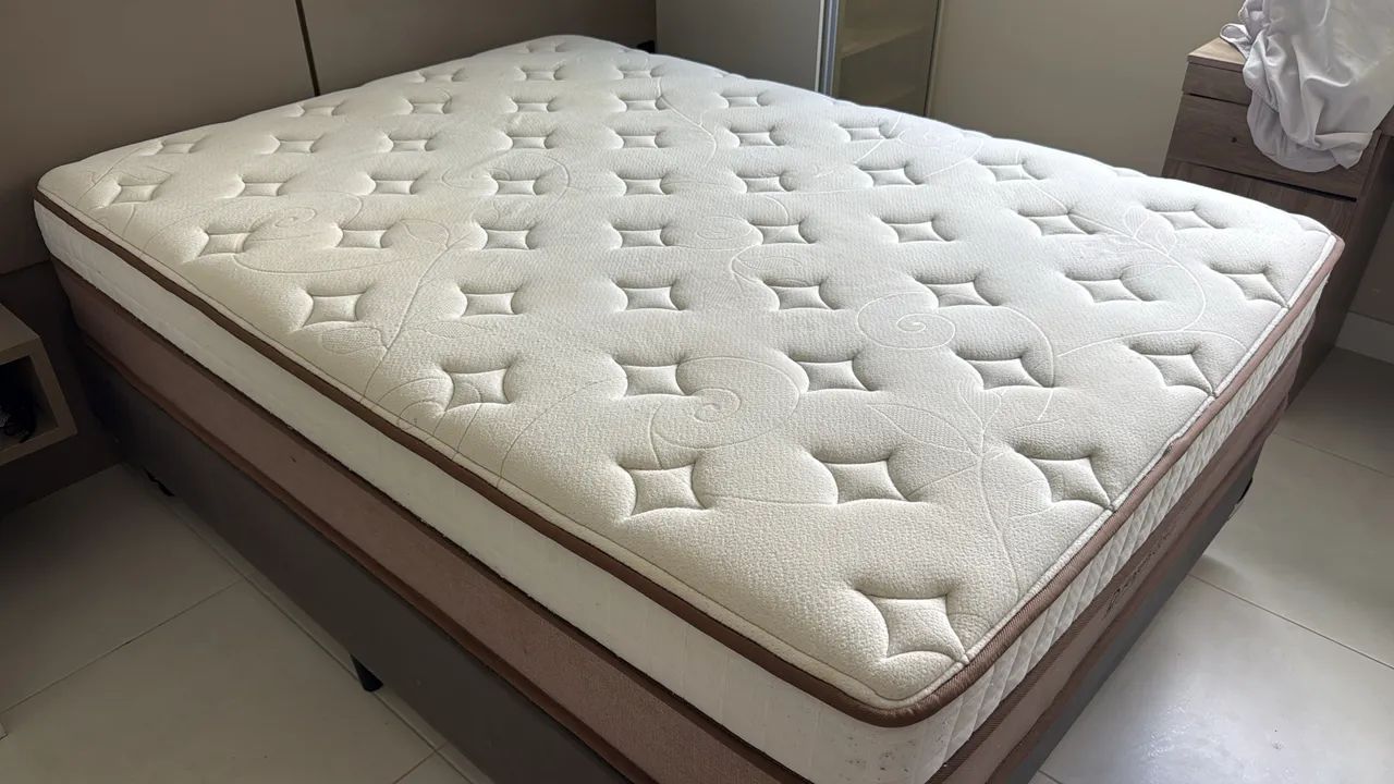 Cama Box Casal Angelis 334 Mola Ensacada Perfeita - Foto 4