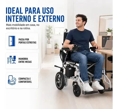 Cadeira de Rodas Elétrica  - Foto 2