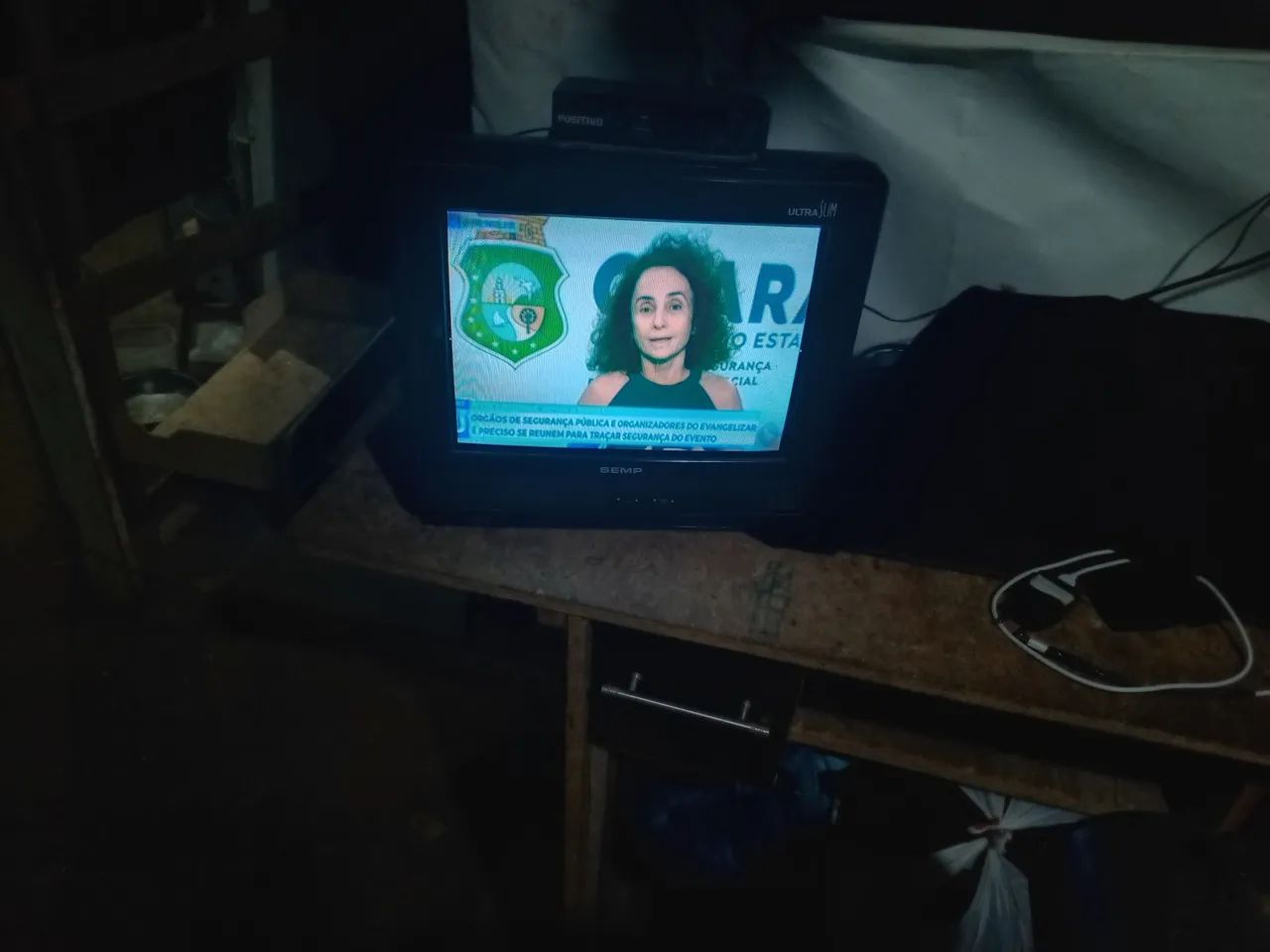 Tv de tubo 14 polegadas e converso .marca sempre funcionando  - Foto 3