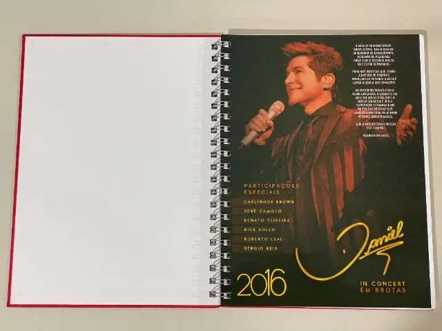 Caderno Cantor Daniel - Foto 2