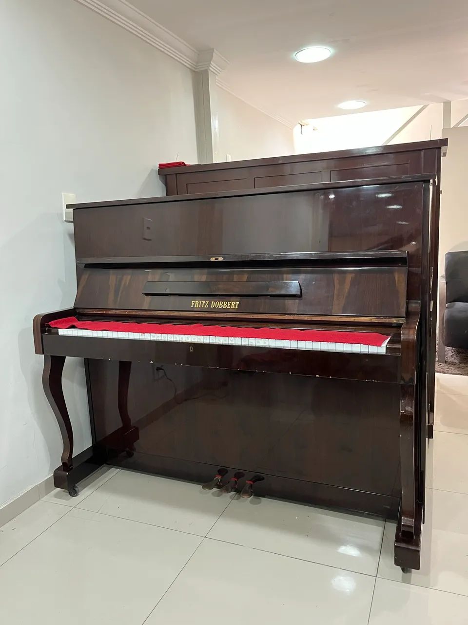 Piano Vertical Fritz Dobbert 
