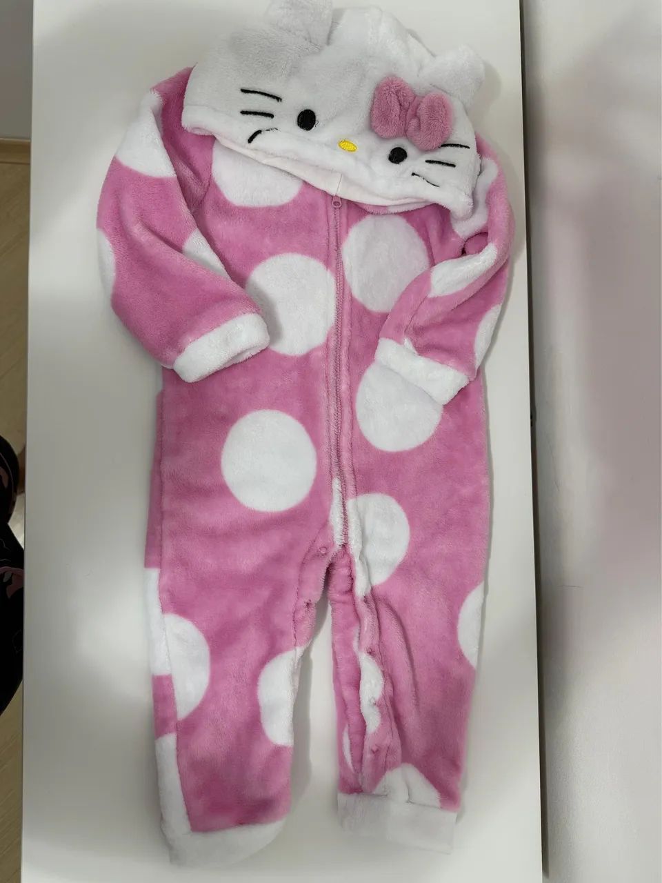 Macacao hello kitty tamanho 1