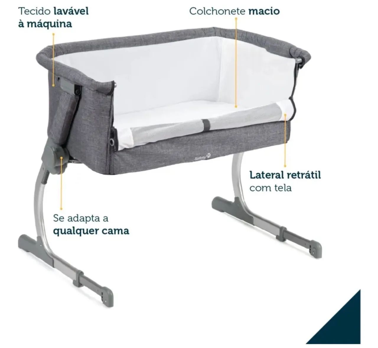 Berço side by side Safetyfirst 65576107249665124