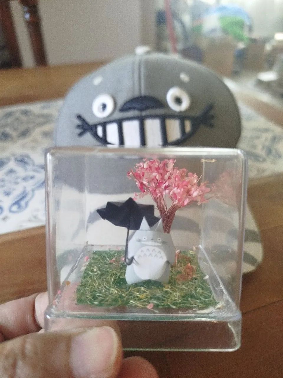 Kit Totoro. Boné + miniatura origami  - Foto 2