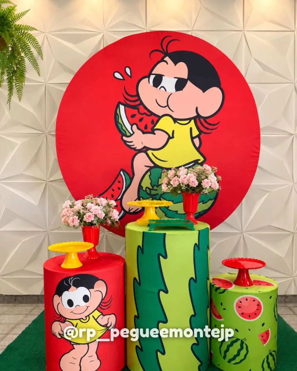 Aluguel de kits de decoração pegue e monte 