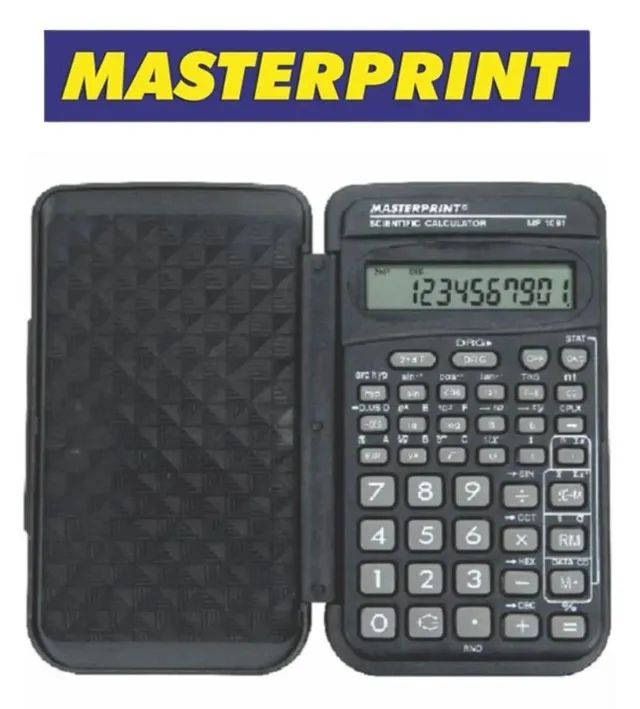 CALCULADORA CIENTIFICA 56 FUNÇÕES MASTERPRINT MP 1091 - Foto 2