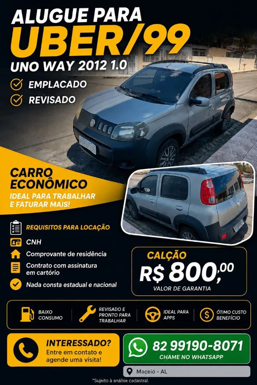Vendo ou alugo para Uber 99