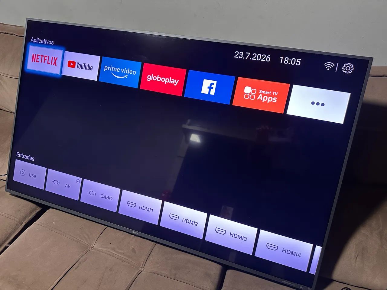 Samara tv Philco 58 polegadas 4k  - Foto 2
