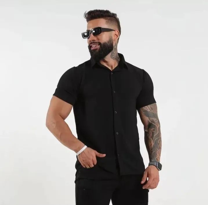 Camisas De Linho Slim  - Foto 5