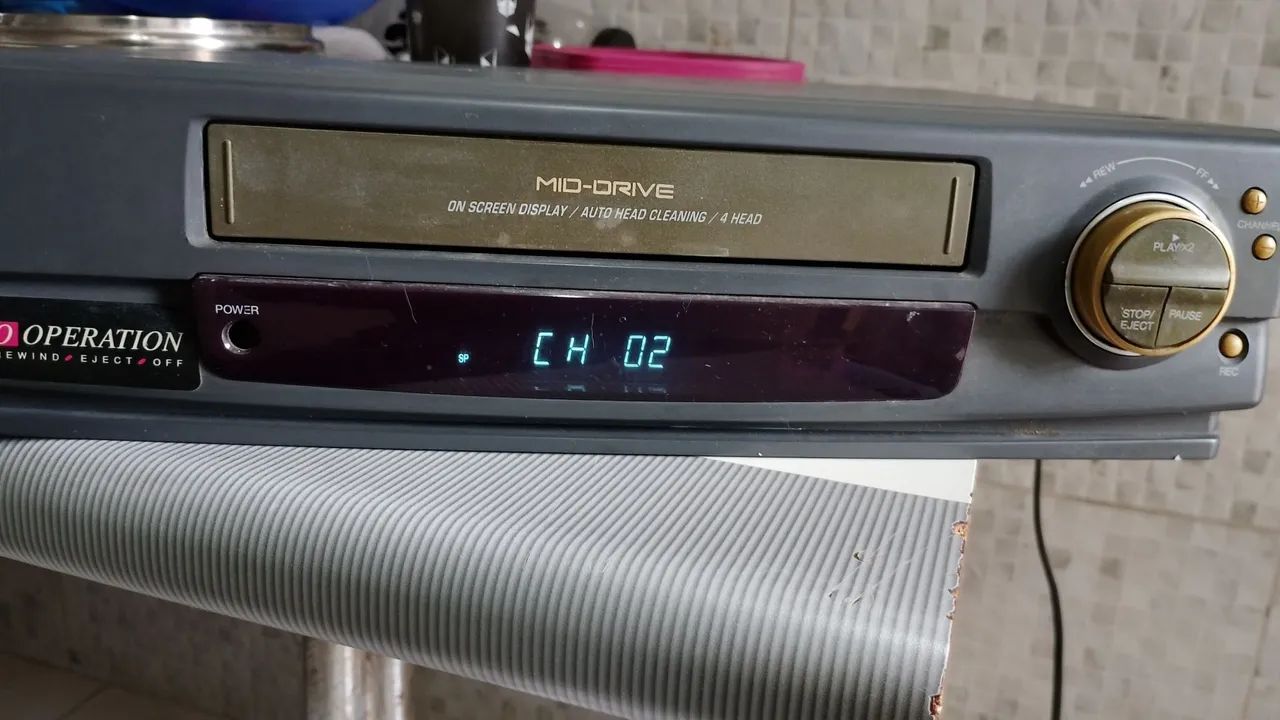 Vídeo cassete.