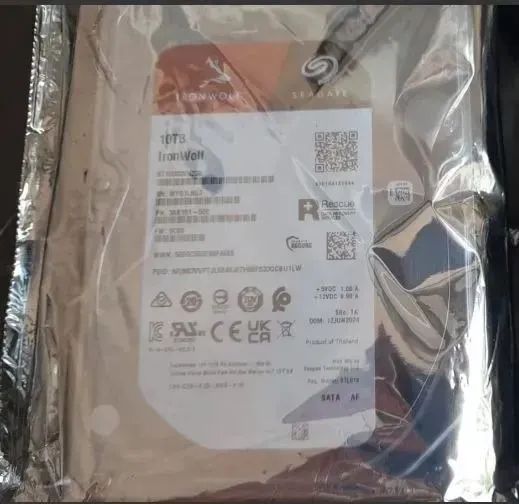 HD 10 TB Iron Wolf Noco, Lacrado - Foto 2
