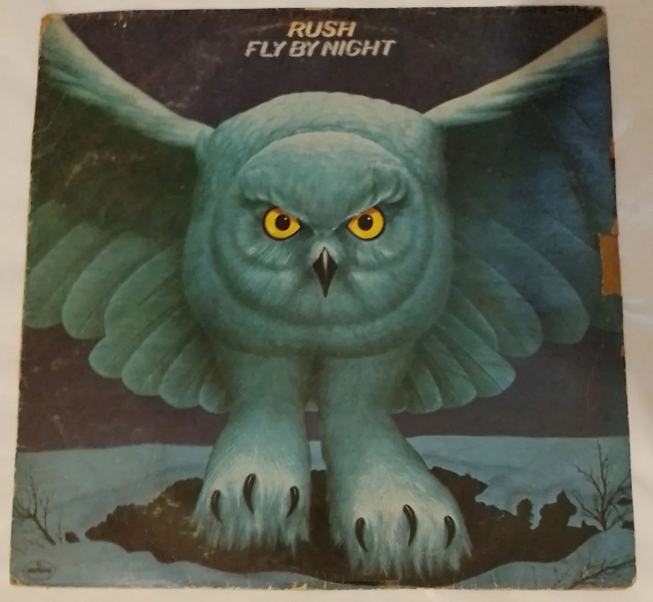 Rush - Fly By Night LP Disco Vinil (Ler  Descrição)