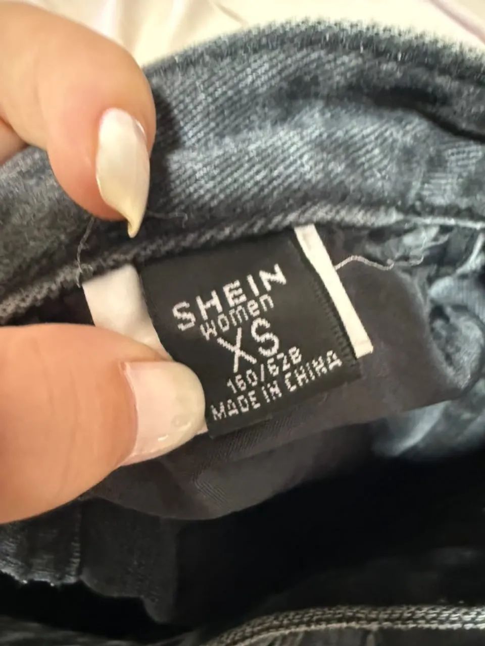 Calça Jeans Wide Leg Destroyed Shein XS - Foto 5