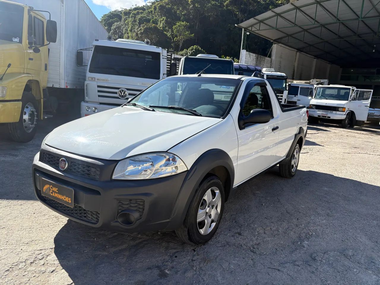 Fiat Strada Working Hard 1.4 Fire Flex 8V CS 2018 - Foto 2