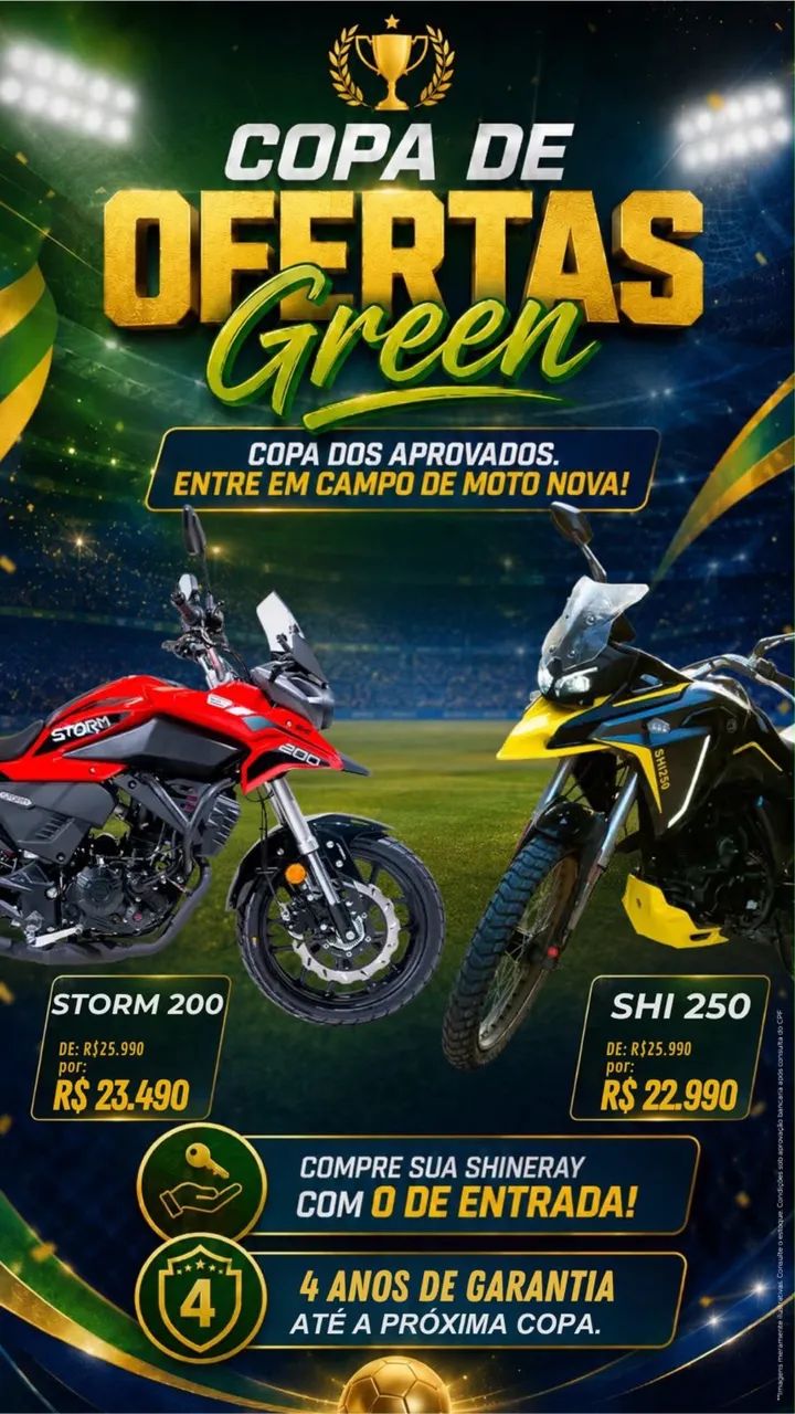 Adquira sua shineray 