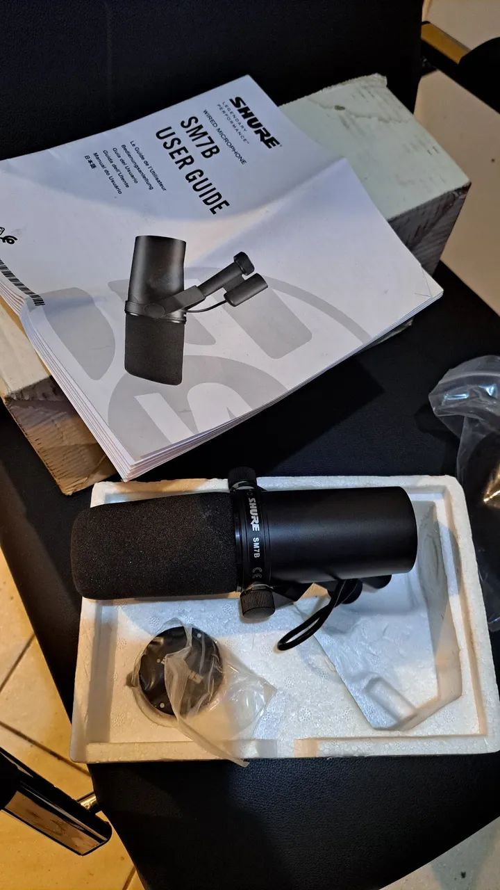 microfone shure sm 7b 