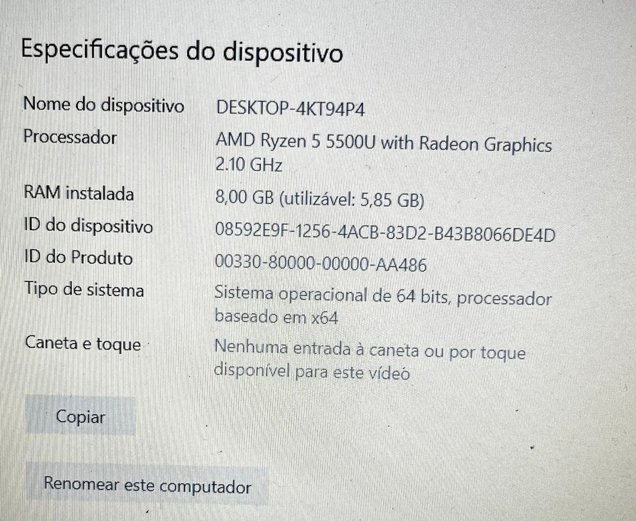 Notebook Lenovo IdeaPad 3 - Foto 3