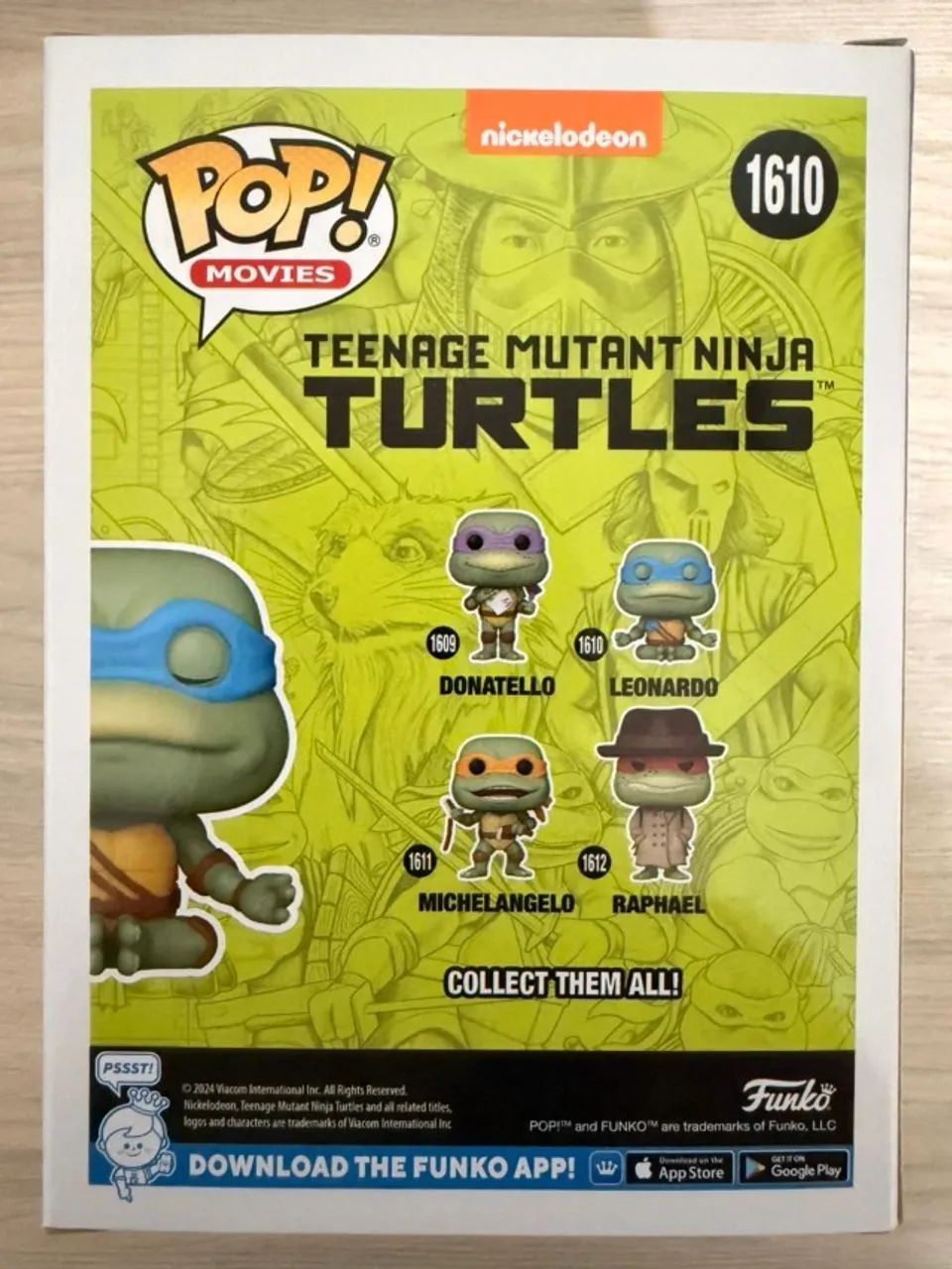 Funko Pop Teenage Mutant Ninja Turtles Leonardo 1610 - Foto 3