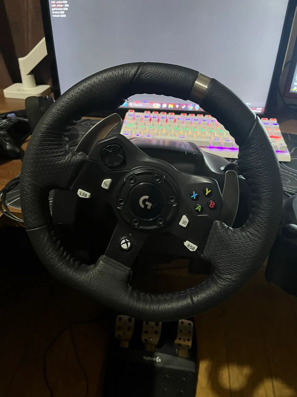 Volante logitech g920 + câmbio  - Foto 2