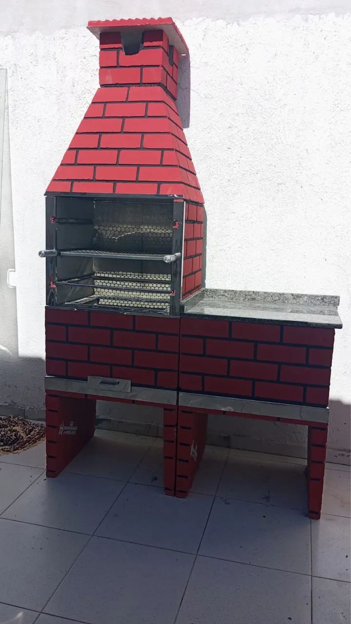 Churrasqueira pré moldada 1.200