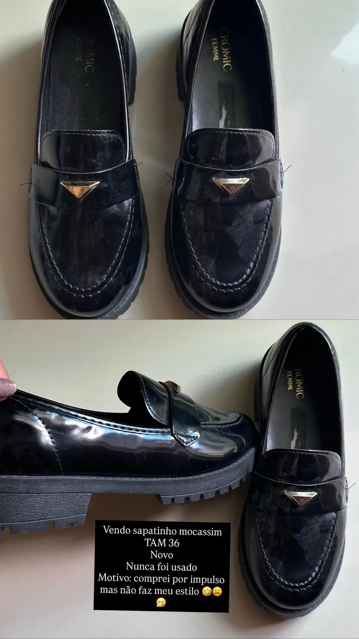 Mocassim preto 