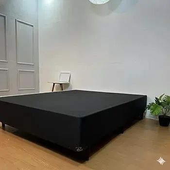 Base de cama box casal + colchão 