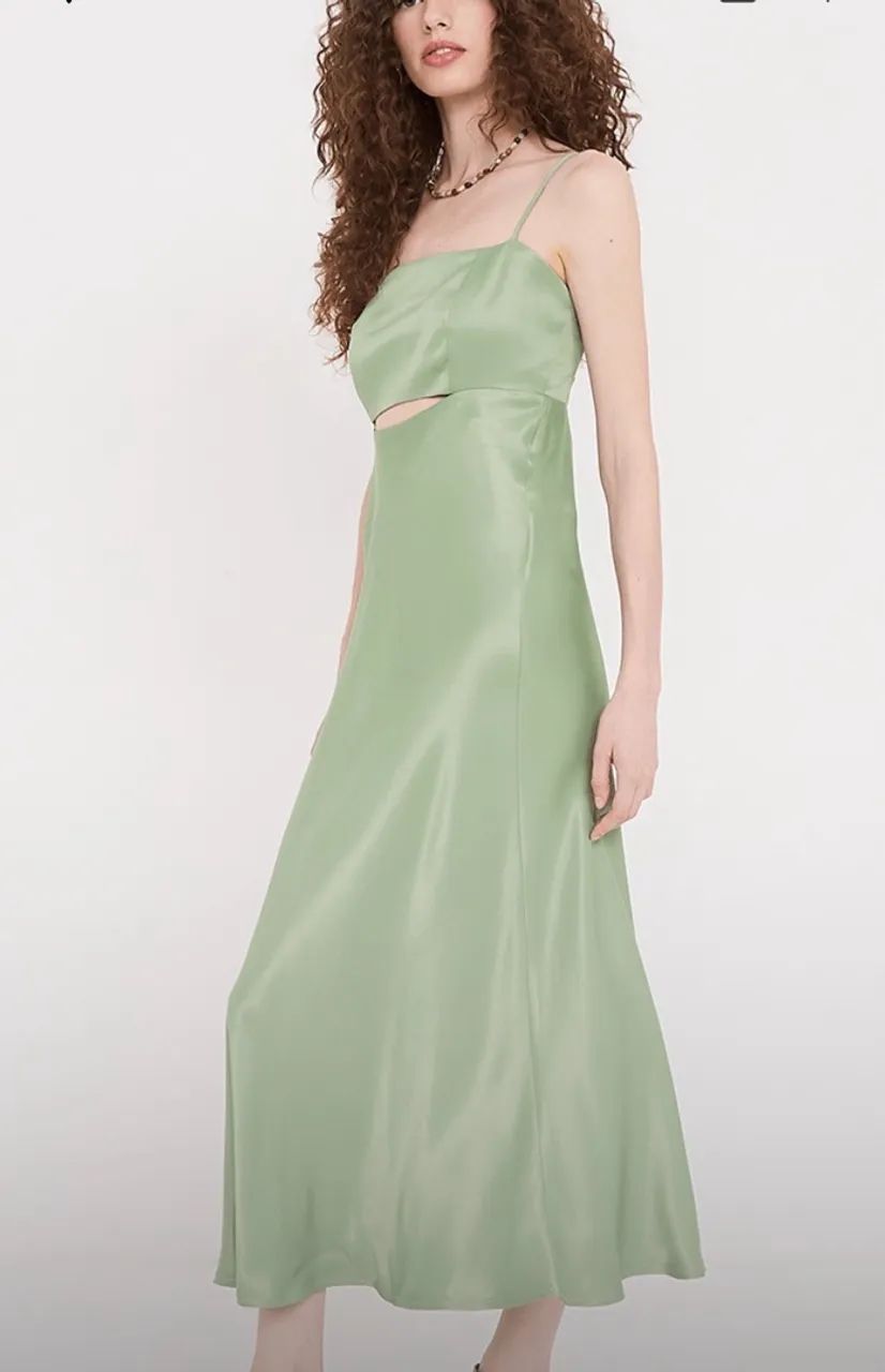 Vestido acetinado GARAGE Rio  - Foto 3