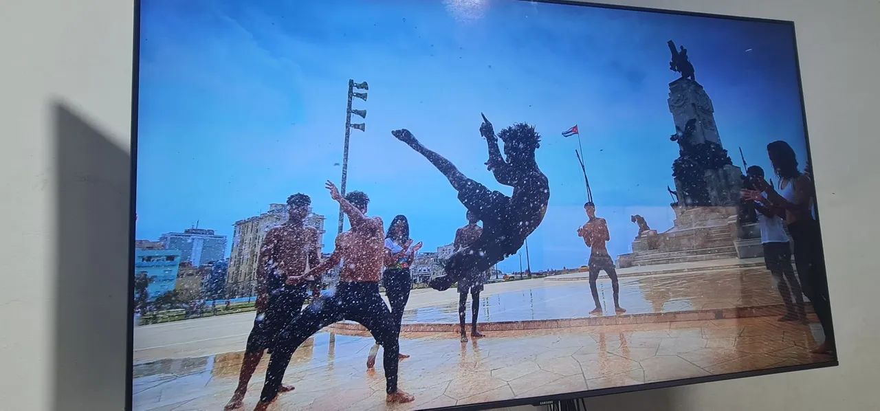 Smart tv Samsung de 55 polegadas 4k  - Foto 2