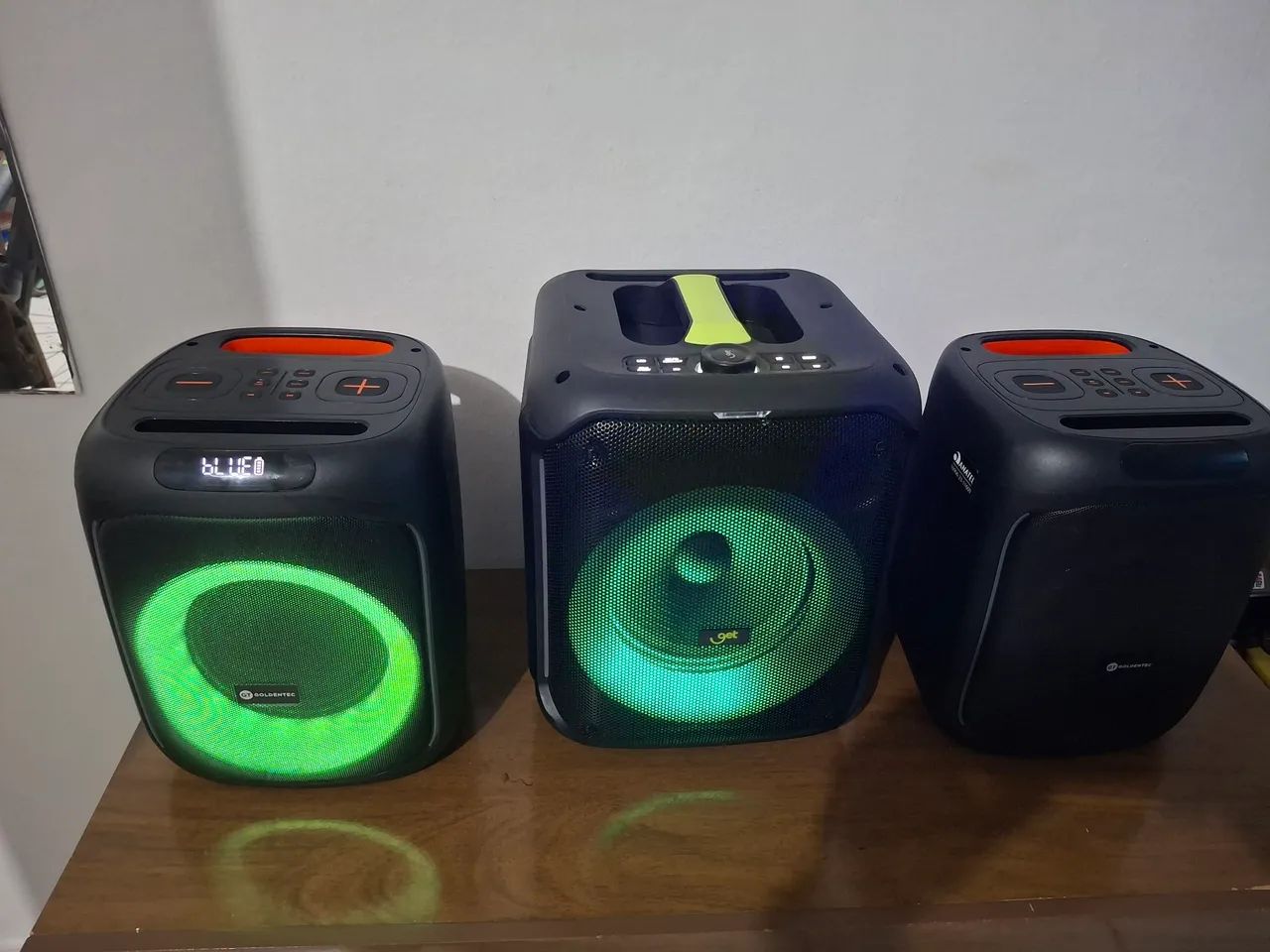 Caixa de som bluetooth goldentec GT CUBE 250W - Foto 4
