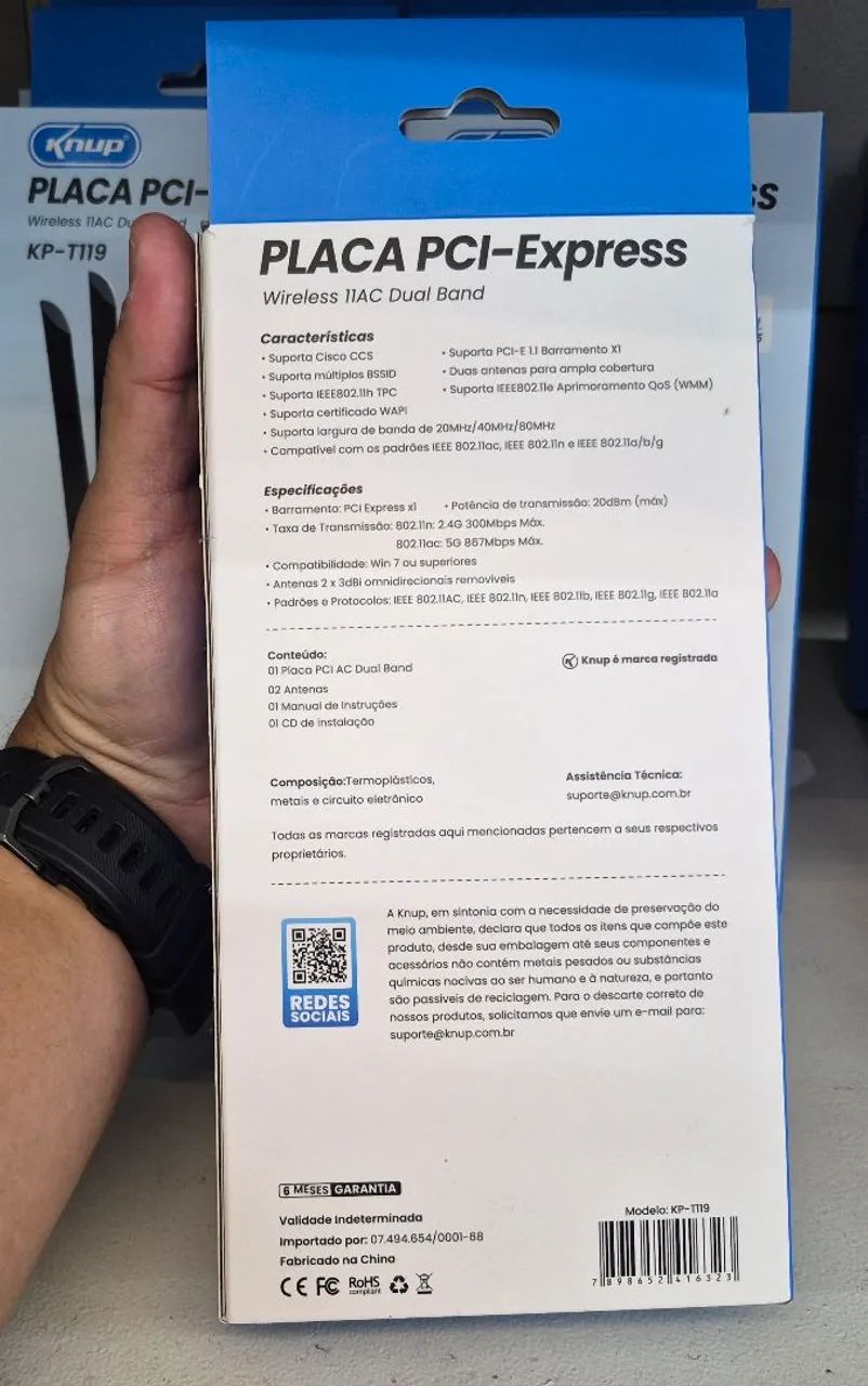 PLACA PCI-EXPRESS KP-T119 (FL - Foto 3