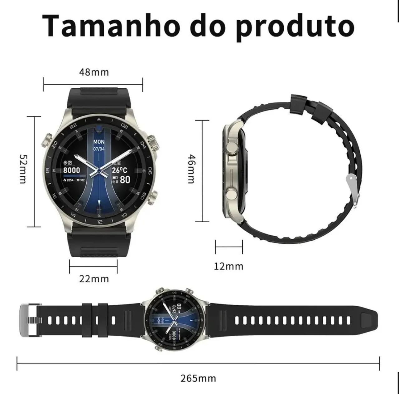 Smartwatch PEJE GERAÇÃO 13 - Foto 3