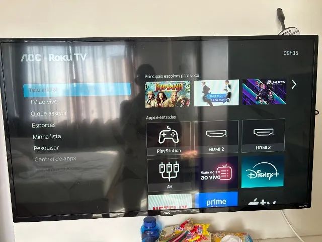 Televisão 43 polegadas funcionando tudo perfeitamente 