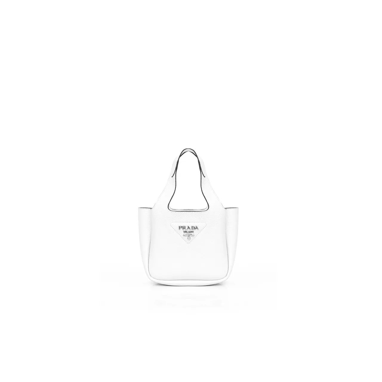 Prada Mini Leather Bucket Bag - Foto 4