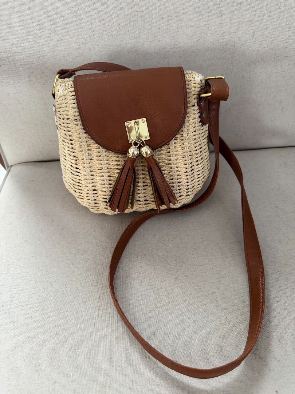 Bolsa de palha - Praia 
