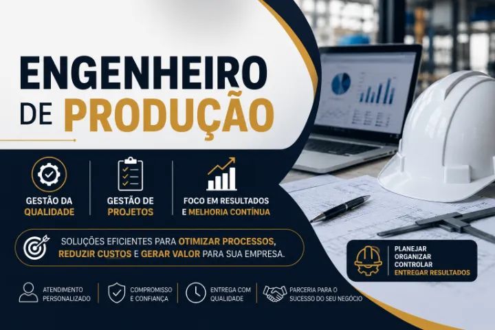 Engenheiro de Produção | Gestão de Qualidade | Gestão de Projetos
