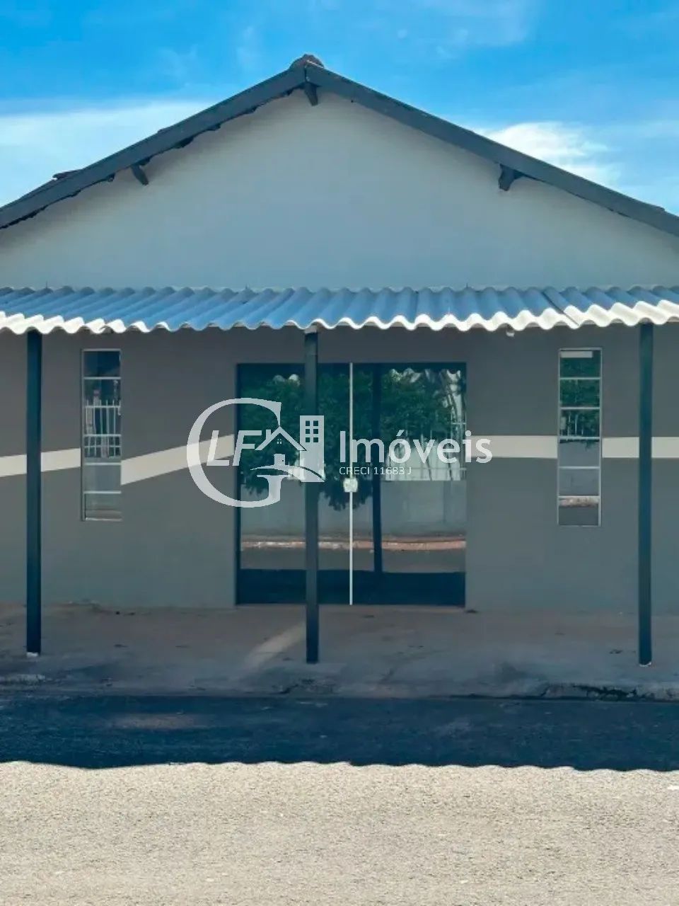 Casa comercial para locação em Campo Grande-MS, Jardim Petrópolis, 78,00 m², 2 banheiros.