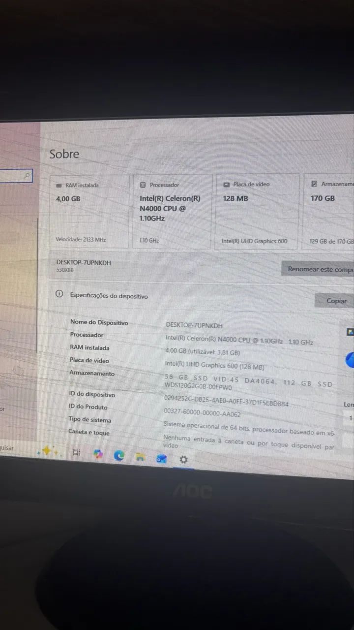 Notebook 530X (Tela Quebrada) - Foto 3