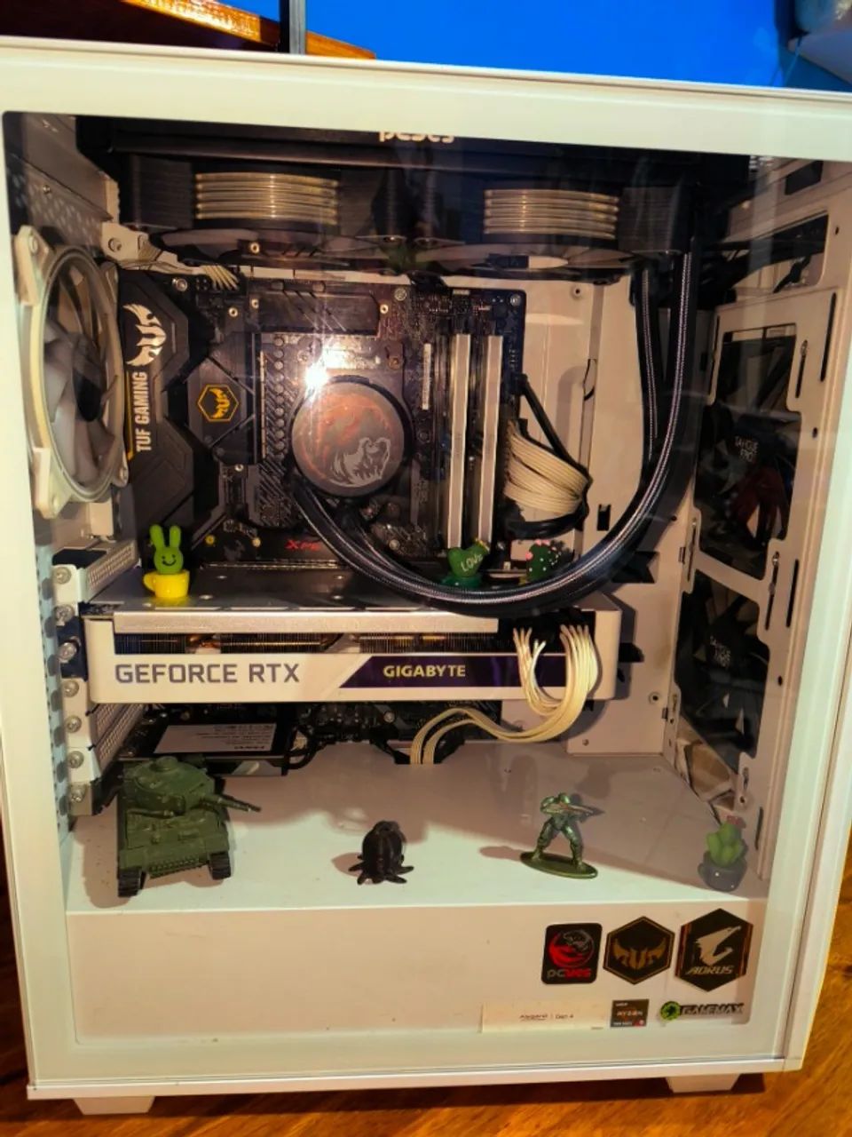 Gabinete Gamer Branco Gamemax Precision White COC (E-ATX) - Foto 5