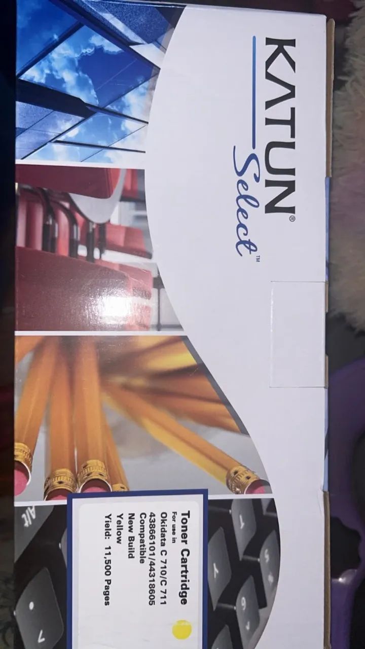Kit 04 Toner Compatível Okidata C711 C711wt C711n C710 Oki - Foto 3