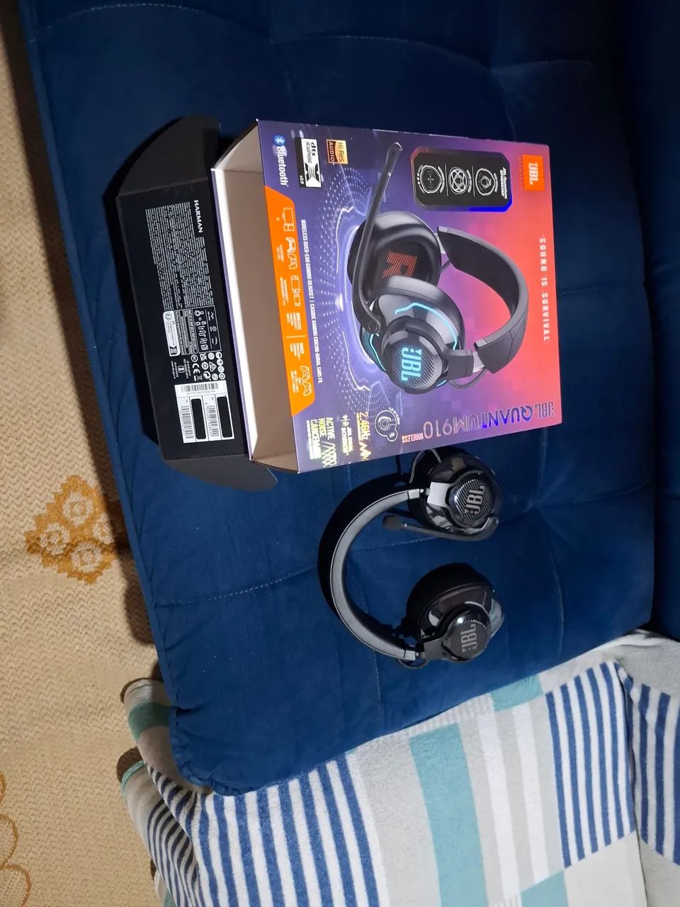 Headset jbl quantum 910 semi novo - Foto 2