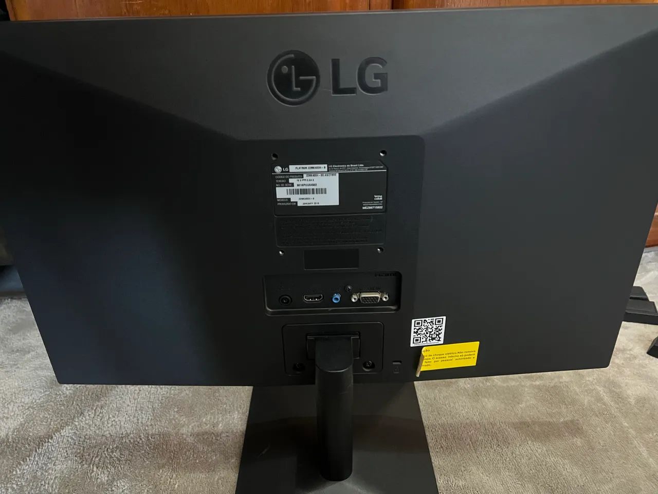 Monitor LG 21.5 Full HD (22MK400H-B) - Excelente Estado! - Foto 2