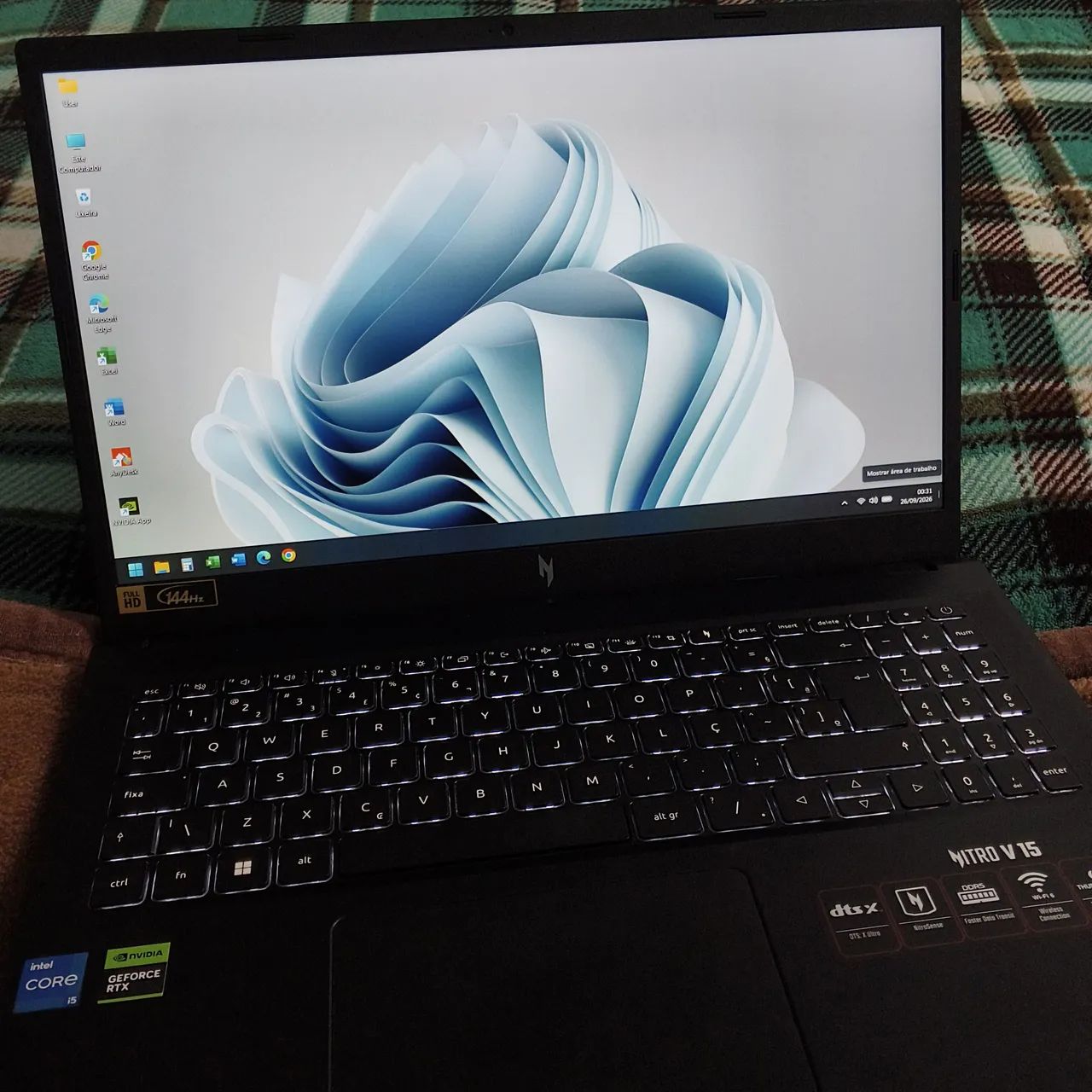 Notebook gamer Acer Nitro V15 RTX 2050 - Foto 2