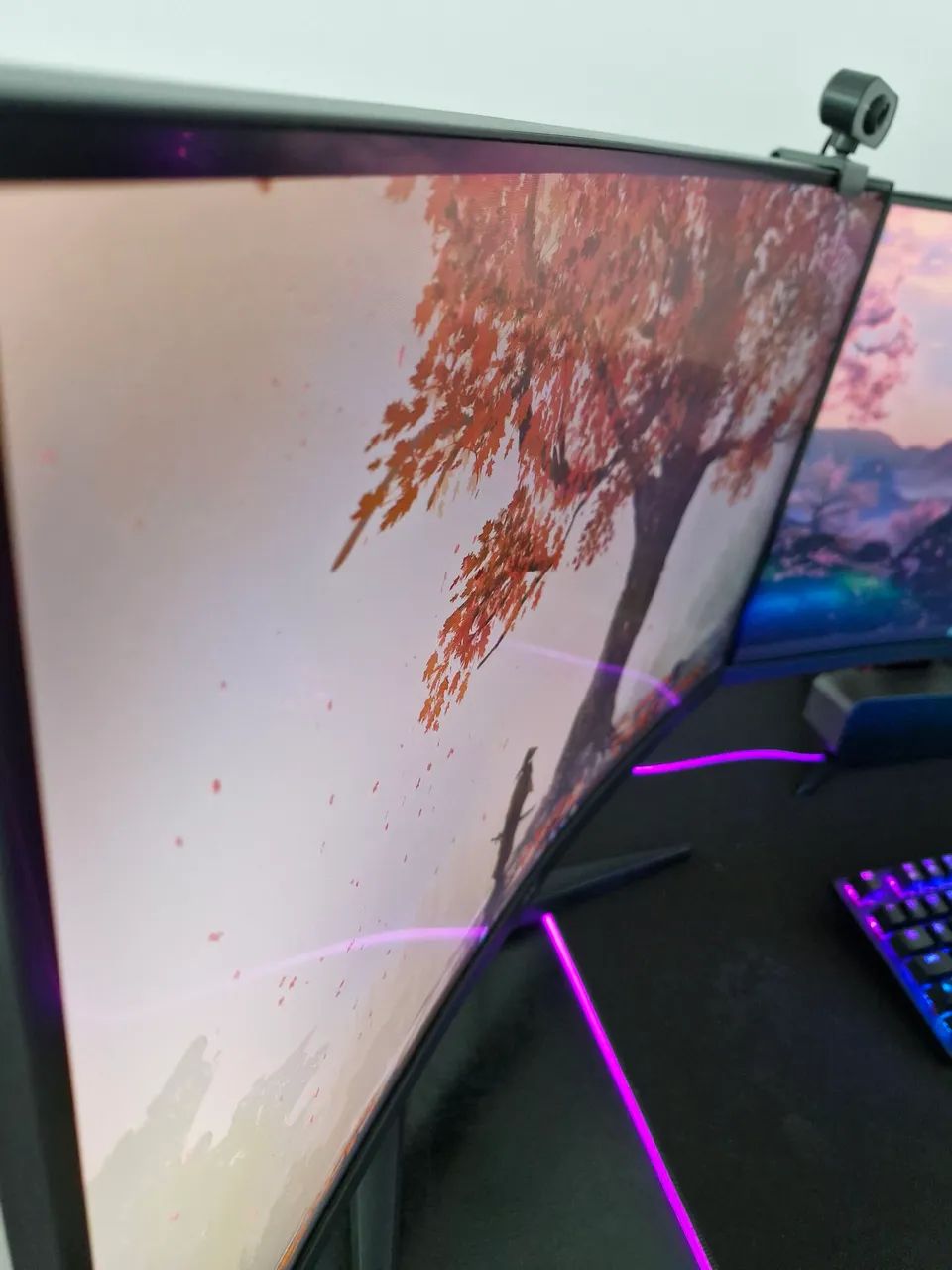 Monitor Gamer AOC 27"Curvo 240Hz - Usado