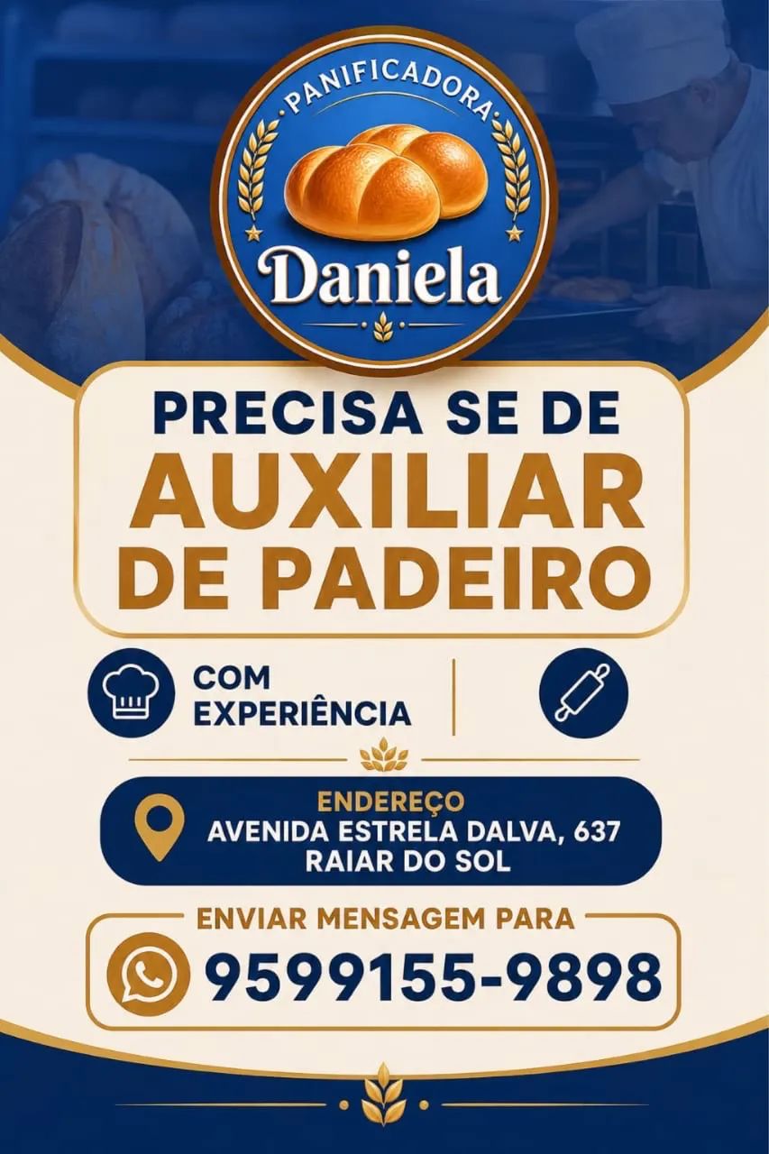 Oportunidade de emprego 
