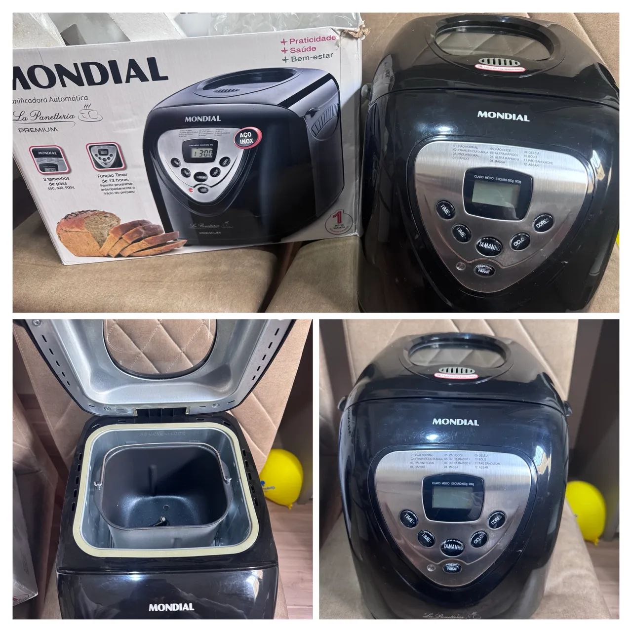 Panificadora Automática Mondial - Foto 2