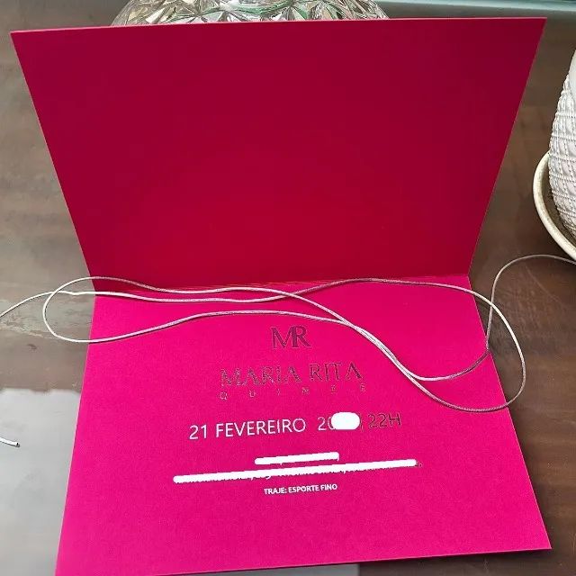 Convite de 15 anos pink - Foto 4