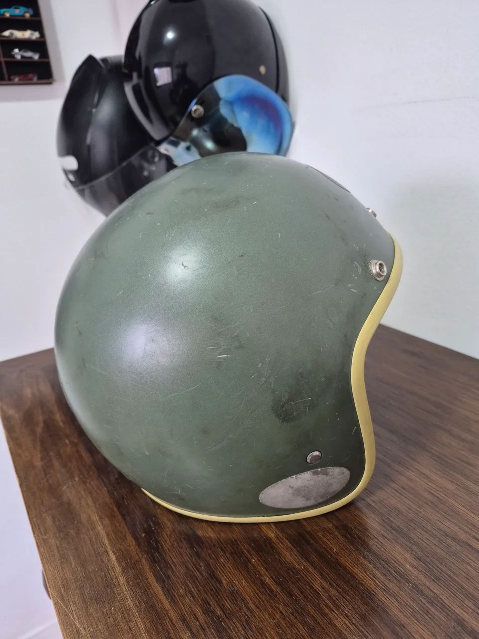 Capacete old school aberto lucca custom - Foto 5