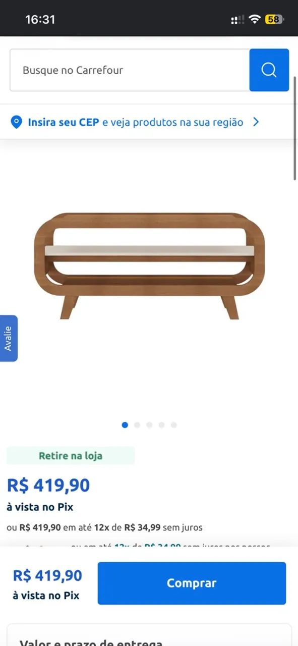 Rack para sala 