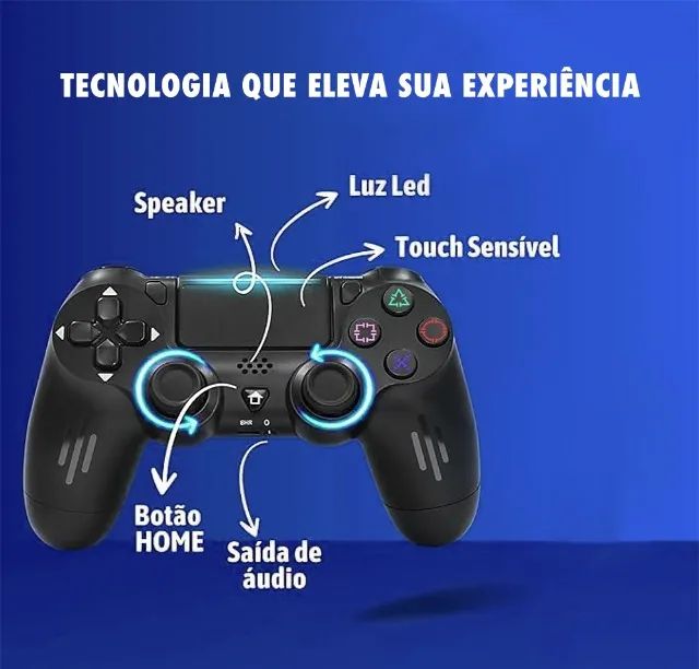 Controle Compatível com Playstation 4 - Foto 2